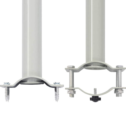 vidaXL Ausziehbare Seitenmarkise 60×300 cm Grau