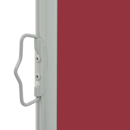 vidaXL Ausziehbare Seitenmarkise 60×300 cm Rot