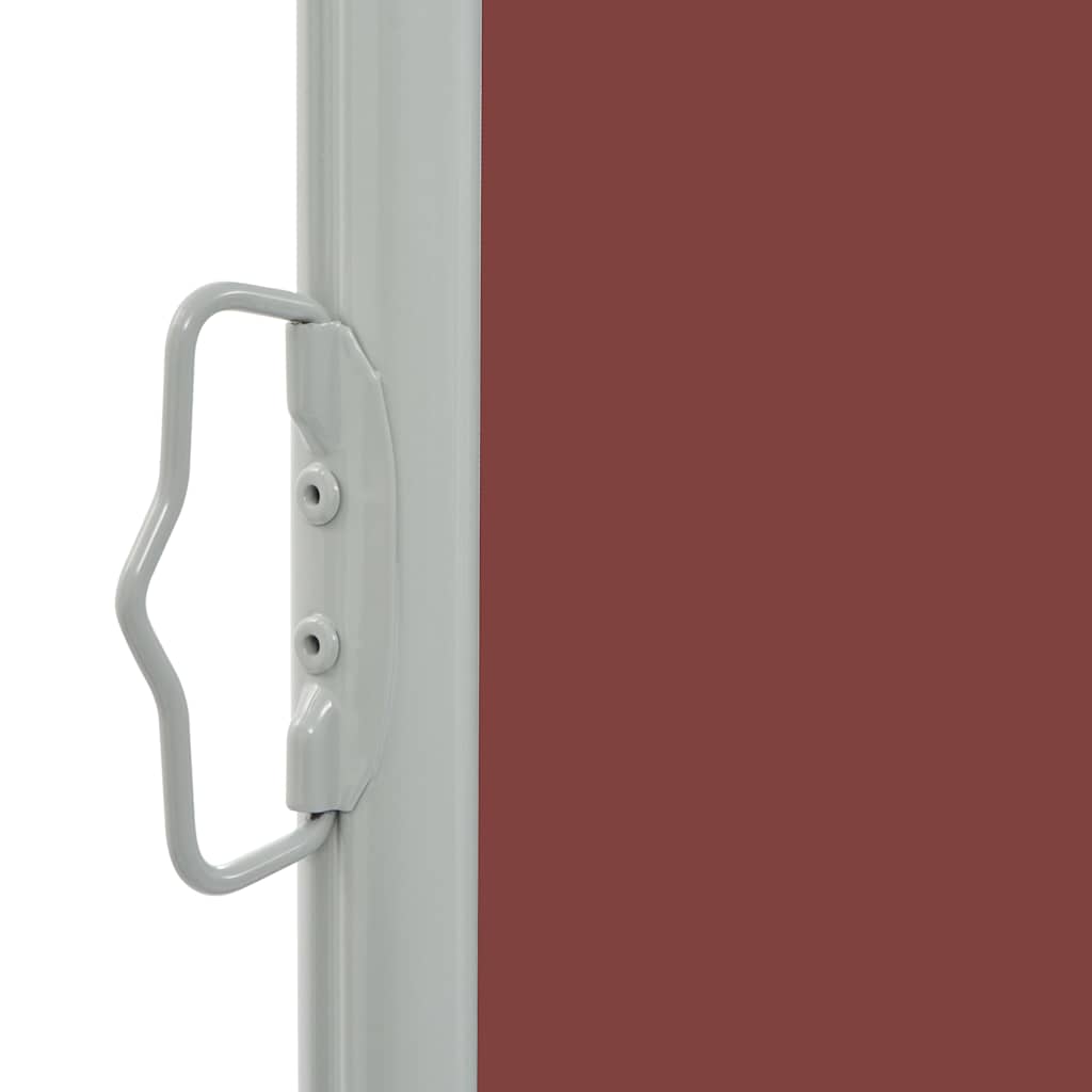vidaXL Ausziehbare Seitenmarkise 80×300 cm Braun