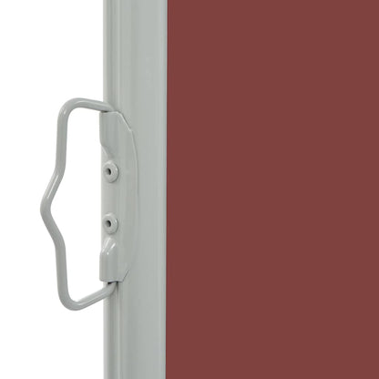 vidaXL Ausziehbare Seitenmarkise 80×300 cm Braun