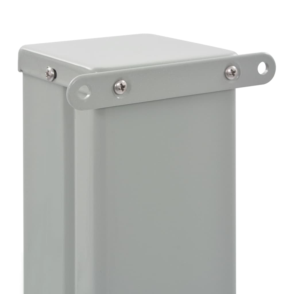 vidaXL Ausziehbare Seitenmarkise 80×300 cm Braun