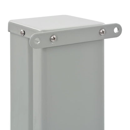 vidaXL Ausziehbare Seitenmarkise 80×300 cm Braun