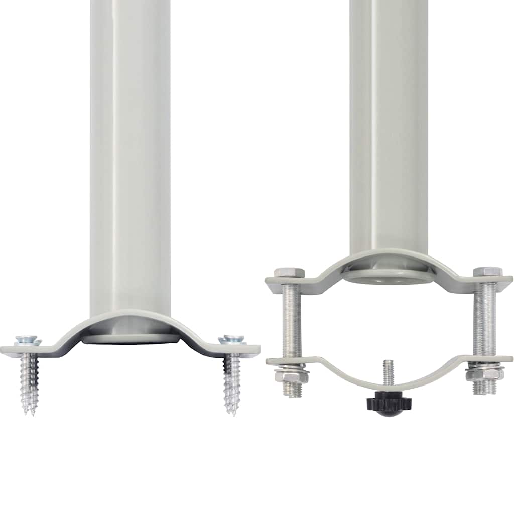 vidaXL Ausziehbare Seitenmarkise 80×300 cm Braun