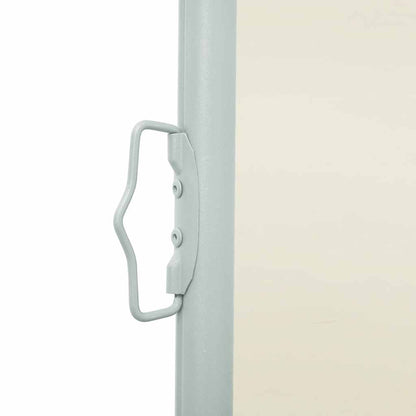 vidaXL Ausziehbare Seitenmarkise 170×300 cm Creme