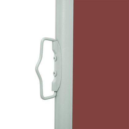 vidaXL Ausziehbare Seitenmarkise 120×500 cm Braun