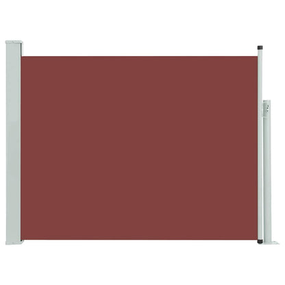 vidaXL Ausziehbare Seitenmarkise 140×500 cm Braun