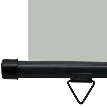 vidaXL Balkon-Seitenmarkise 165x250 cm Grau