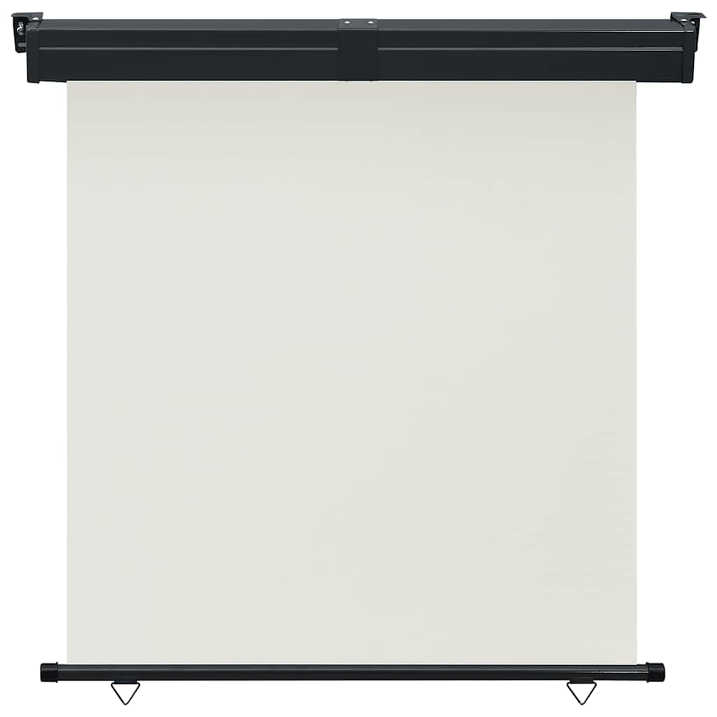 vidaXL Balkon-Seitenmarkise 175x250 cm Creme