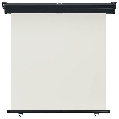 vidaXL Balkon-Seitenmarkise 175x250 cm Creme