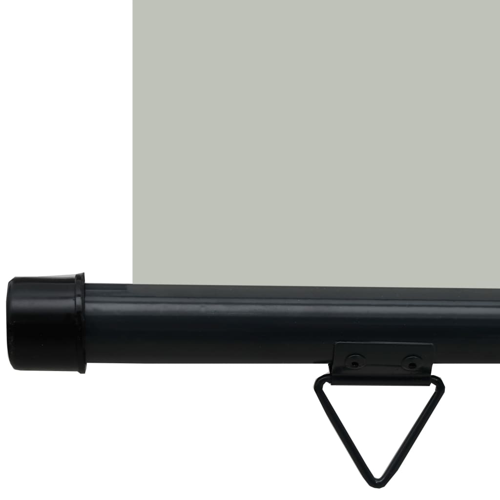 vidaXL Balkon-Seitenmarkise 175x250 cm Grau