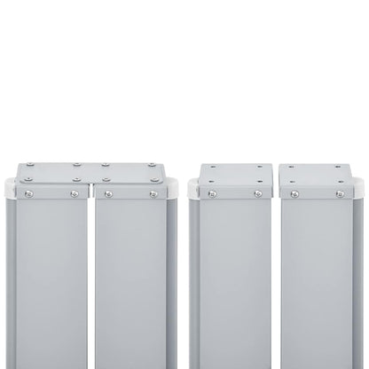 vidaXL Ausziehbare Seitenmarkise Anthrazit 100 x 600 cm