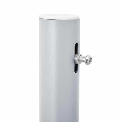 vidaXL Ausziehbare Seitenmarkise Braun 120 x 600 cm
