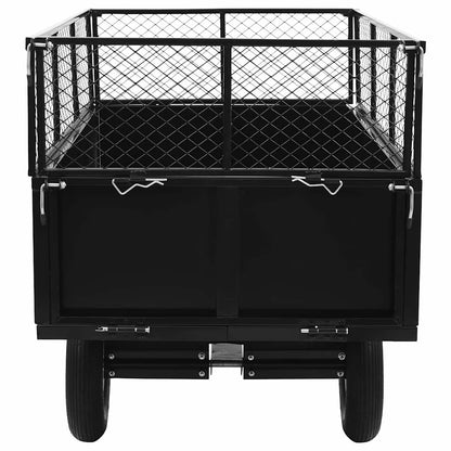 vidaXL Kippanhänger für Rasenmäher 300 kg Last