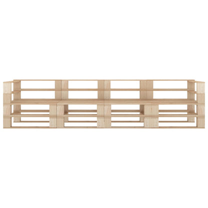 vidaXL Garten-Palettensofa 4-Sitzer Holz
