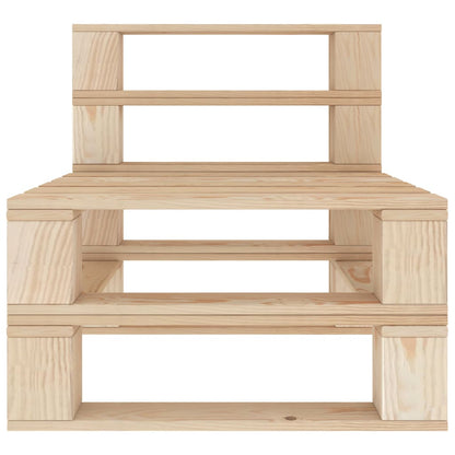vidaXL Garten-Palettensofa 4-Sitzer Holz