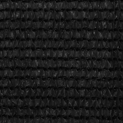 vidaXL Balkon-Sichtschutz Schwarz 120x500 cm HDPE
