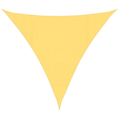 vidaXL Sonnensegel 160 g/m² Beige 4x4x4 m HDPE