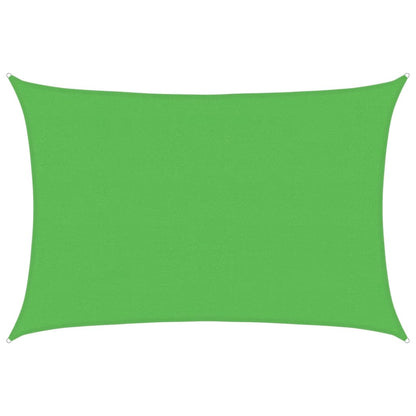 vidaXL Sonnensegel 160 g/m² Hellgrün 4x6 m HDPE