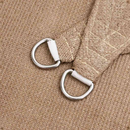 vidaXL Sonnensegel 160 g/m² Taupe 2x3,5 m HDPE