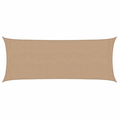 vidaXL Sonnensegel 160 g/m² Taupe 2x4,5 m HDPE