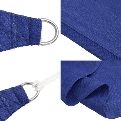 vidaXL Sonnensegel 160 g/m² Blau 2,5x3,5 m HDPE