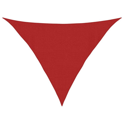 vidaXL Sonnensegel 160 g/m² Rot 4x4x5,8 m HDPE