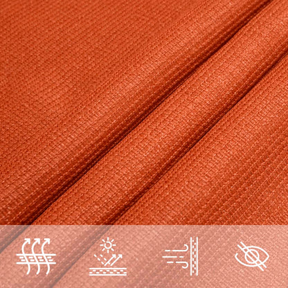 vidaXL Sonnensegel 160 g/m² Orange 2,5x3 m HDPE
