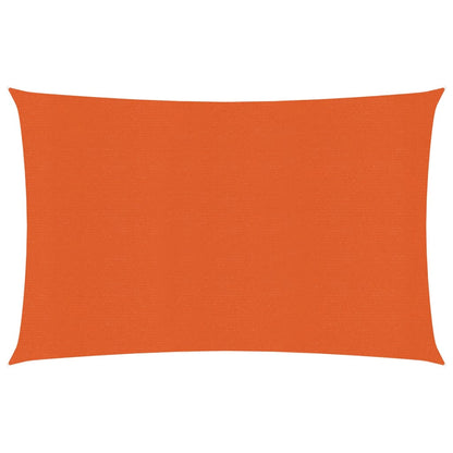vidaXL Sonnensegel 160 g/m² Orange 3x4 m HDPE