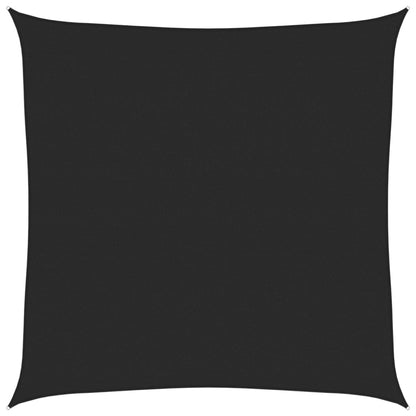 vidaXL Sonnensegel 160 g/m² Schwarz 4,5x4,5 m HDPE