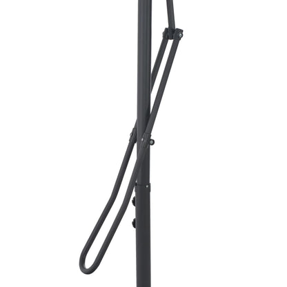 vidaXL Sonnenschirm mit Stahl-Mast 300x230 cm Terrakotta