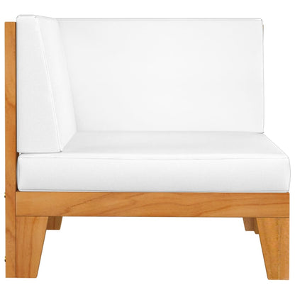 vidaXL 8-tlg. Garten-Lounge-Set mit Kissen Massivholz Akazie