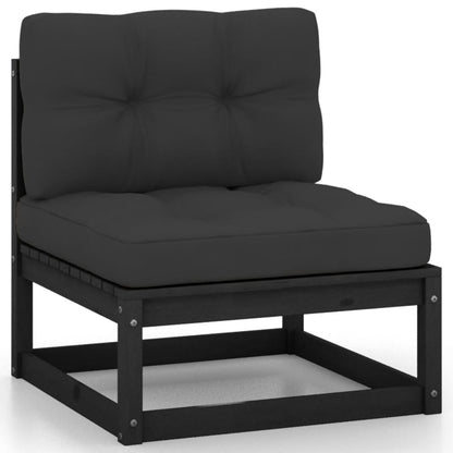 vidaXL 8-tlg. Garten-Lounge-Set mit Kissen Massivholz Kiefer