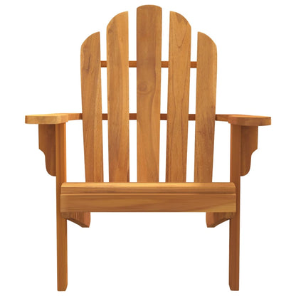 vidaXL Adirondack-Gartenstühle 2 Stk. 79x95x92 cm Massivholz Teak