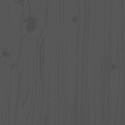 vidaXL Barhocker 2 Stk. Grau 40x36x75 cm Massivholz Kiefer