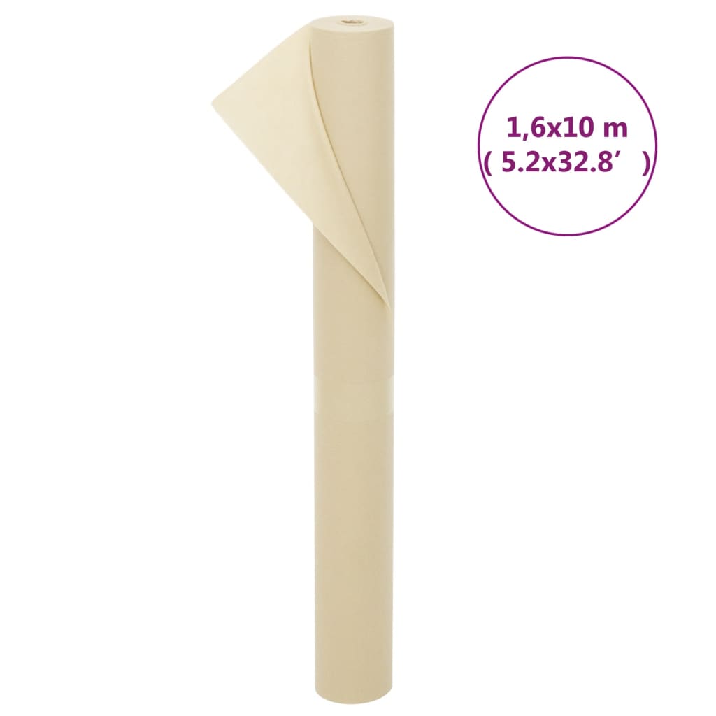 vidaXL Wintervlies 2 Rollen 70 g/m² 10x1,6 m