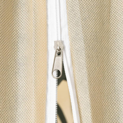 vidaXL Wintervlies mit Reißverschluss 4 Stk. 70 g/m² 1x1,55 m
