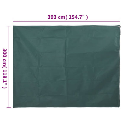 vidaXL Wintervlies mit Reißverschluss 2 Stk. 70 g/m² 3,93x3 m