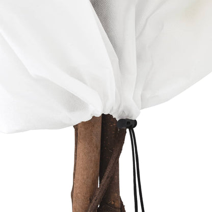 vidaXL Wintervlies mit Kordelzug 12 Stk. 70 g/m² 0,8x1 m