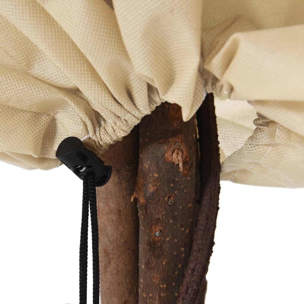 vidaXL Wintervlies mit Kordelzug 12 Stk. 70 g/m² 0,8x1,2 m