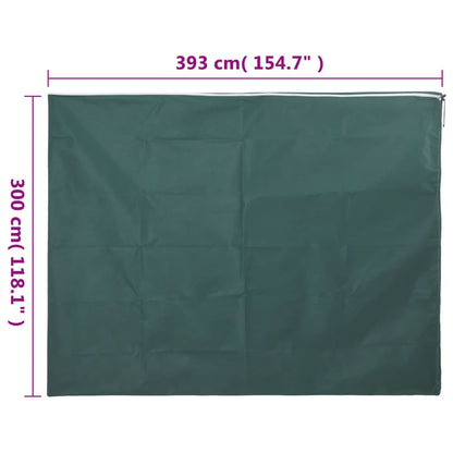 vidaXL Wintervlies mit Reißverschluss 4 Stk. 70 g/m² 3,93x3 m