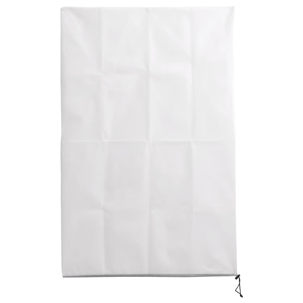 vidaXL Wintervlies mit Reißverschluss 2 Stk. 70 g/m² 1x1,55 m