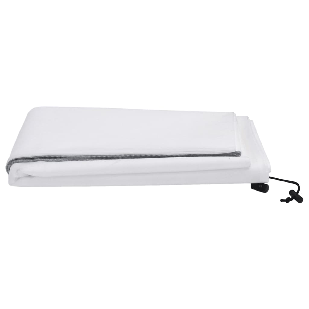 vidaXL Wintervlies mit Reißverschluss 2 Stk. 70 g/m² 1x1,55 m