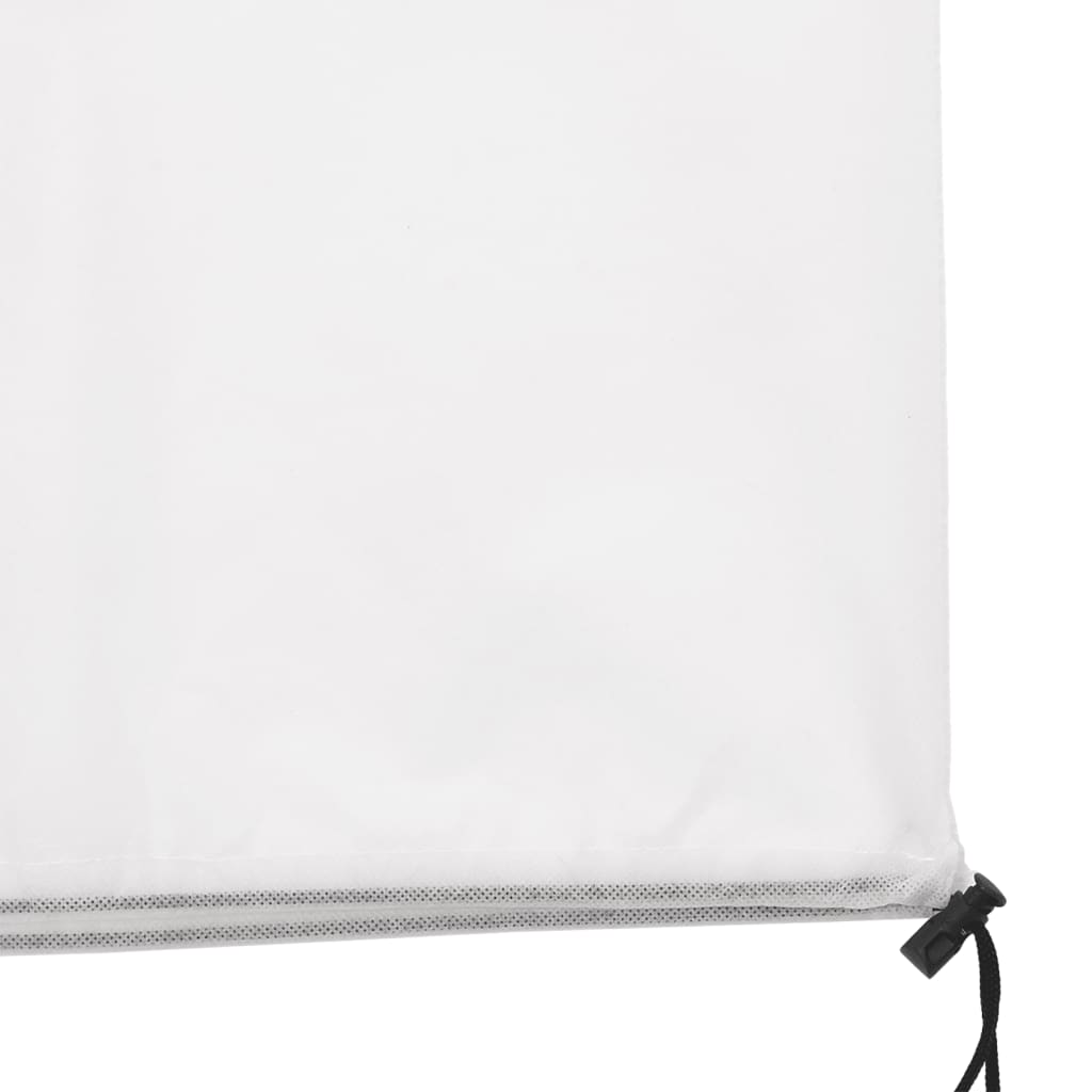 vidaXL Wintervlies mit Reißverschluss 2 Stk. 70 g/m² 1x1,55 m
