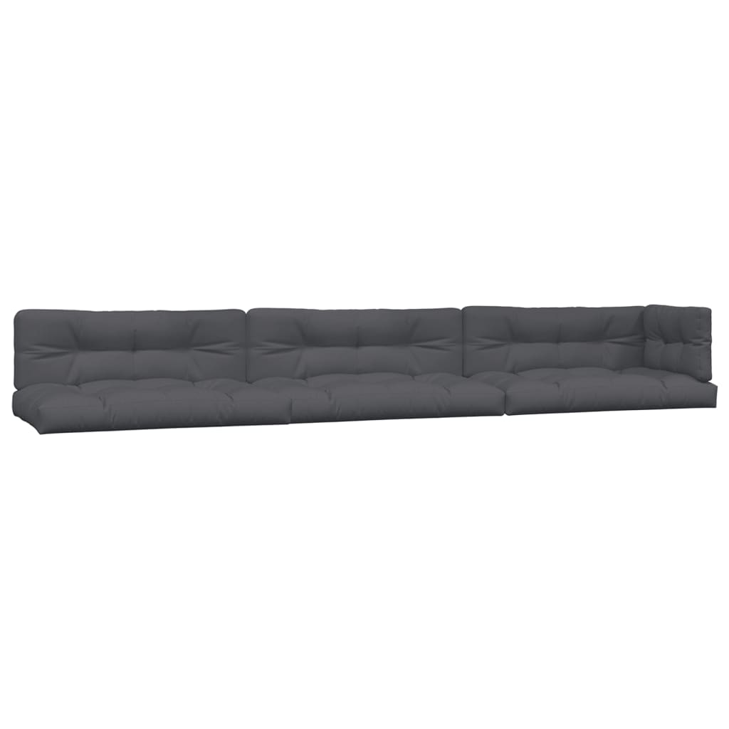 vidaXL 6-tlg. Garten-Sofagarnitur aus Paletten mit Kissen Akazienholz