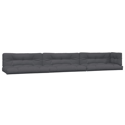 vidaXL 6-tlg. Garten-Sofagarnitur aus Paletten mit Kissen Akazienholz