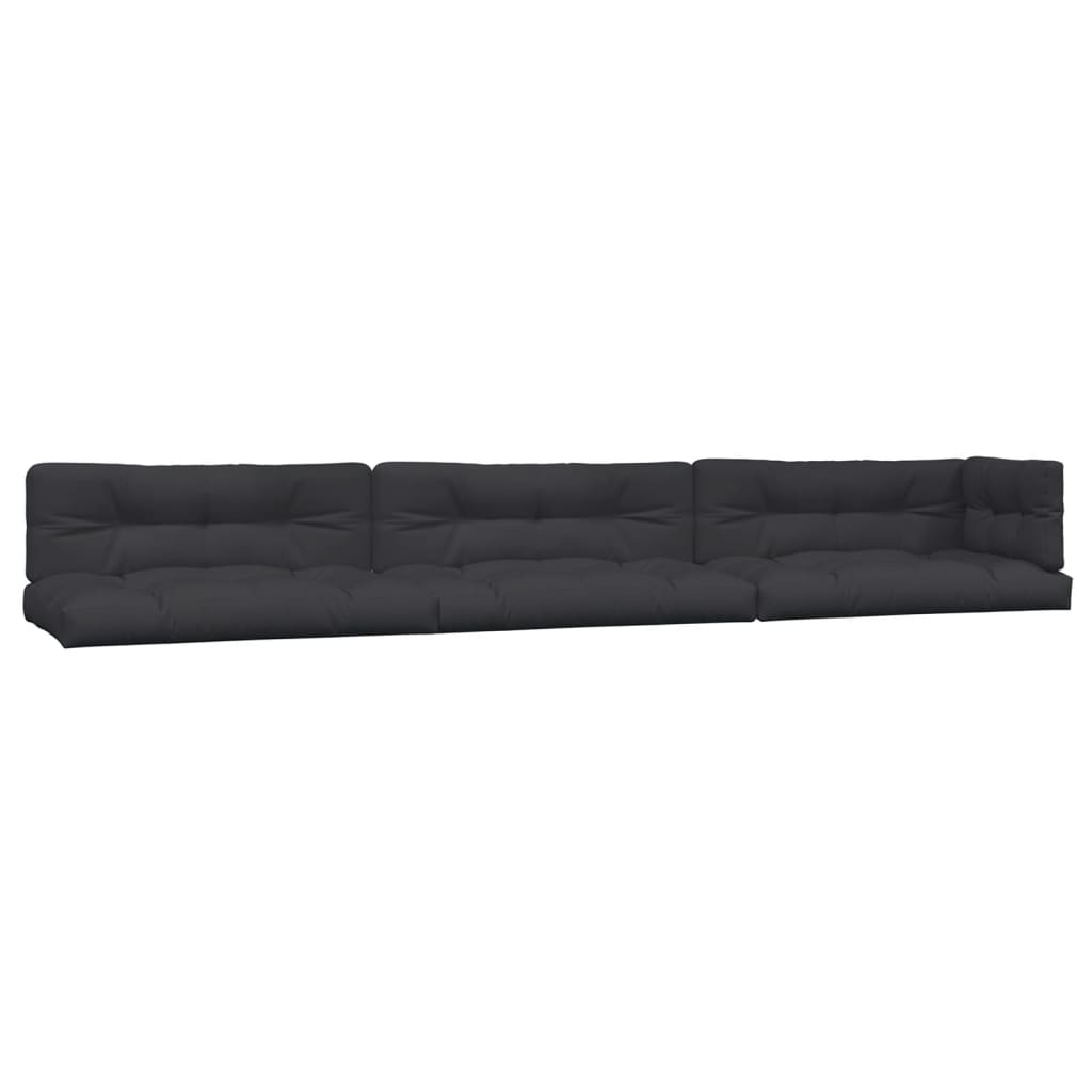 vidaXL 6-tlg. Garten-Sofagarnitur aus Paletten mit Kissen Akazienholz