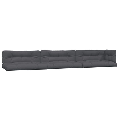 vidaXL 6-tlg. Garten-Sofagarnitur aus Paletten mit Kissen Akazienholz