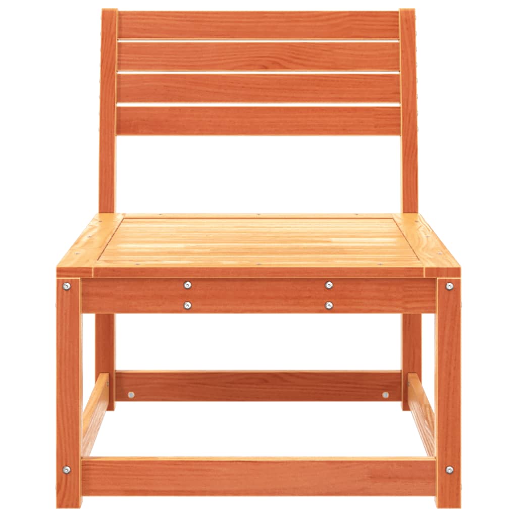vidaXL Gartensofa Wachsbraun Massivholz Kiefer