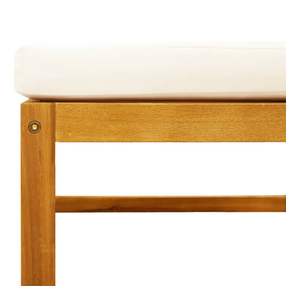 vidaXL 8-tlg. Gartensofa-Set mit Kissen Holz Akazie & Seil