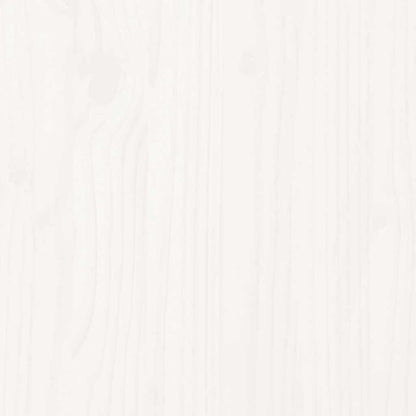 vidaXL Weihnachtsbaum zum Schmücken Weiß 180 cm Massivholz Kiefer